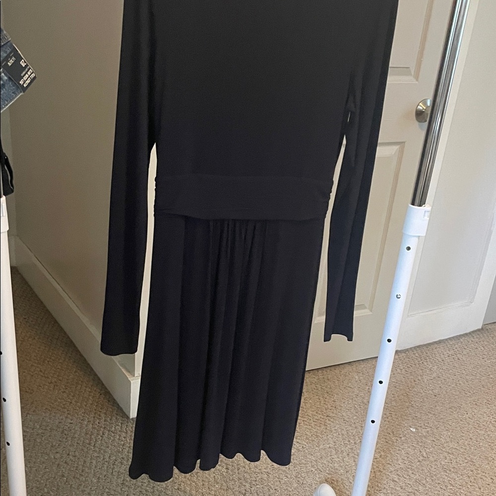 Boden Women's Elegant Long Sleeve Black Dress - Picture 5 of 5